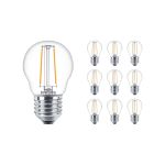 Confezione Multipack 10x Philips Corepro LED Bulbo E27 Pera Chiara 7W 806lm - 827 Bianco Molto Caldo | Sostitutiva 60W Confezione Multipack 10x Philips Corepro LED Bulbo E27 Pera Chiara 7W 806lm - 827 Bianco Molto Caldo | Sostitutiva 60W