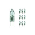 Confezione Multipack 10x Philips Microprojection Alogene G4 Bulbo Focusline 10 W  Confezione Multipack 10x Philips Microprojection Alogene G4 Bulbo Focusline 10 W