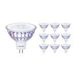 Confezione Multipack 10x Philips Master Value LED Faretti GU5.3 MR16 5.8W 460lm 36D - 930 Luce Calda | Miglior resa cromatica - Dimmerabile - Sostitutiva 35W Confezione Multipack 10x Philips Master Value LED Faretti GU5.3 MR16 5.8W 460lm 36D - 930 Luce Calda | Miglior resa cromatica - Dimmerabile - Sostitutiva 35W