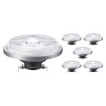 Confezione Multipack 6x Philips MASTER LED Faretti G53 AR111 10.8W 620lm 24D - 930 Luce Calda | Miglior resa cromatica - Dimmerabile - Sostitutiva 50W Confezione Multipack 6x Philips MASTER LED Faretti G53 AR111 10.8W 620lm 24D - 930 Luce Calda | Miglior resa cromatica - Dimmerabile - Sostitutiva 50W