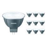 Confezione Multipack 10x Philips Master LED Faretti GU5.3 MR16 7.5W 621lm 36D - 930 Luce Calda | Miglior resa cromatica - Dimmerabile - Sostitutiva 50W Confezione Multipack 10x Philips Master LED Faretti GU5.3 MR16 7.5W 621lm 36D - 930 Luce Calda | Miglior resa cromatica - Dimmerabile - Sostitutiva 50W