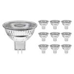 Confezione Multipack 10x Noxion Faretti LED GU5.3 MR16 4.4W 345lm 60D - 827 Bianco Molto Caldo | Dimmerabile - Sostitutiva 35W Confezione Multipack 10x Noxion Faretti LED GU5.3 MR16 4.4W 345lm 60D - 827 Bianco Molto Caldo | Dimmerabile - Sostitutiva 35W