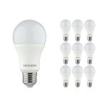 Confezione Multipack 10x Noxion Lucent Classic LED E27 Pera Ghiaccio 9.5W 1055lm - 827 Bianco Molto Caldo | Sostitutiva 75W Confezione Multipack 10x Noxion Lucent Classic LED E27 Pera Ghiaccio 9.5W 1055lm - 827 Bianco Molto Caldo | Sostitutiva 75W