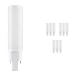 Confezione Multipack 10x Ledvance Dulux-D LED  6W - 830 Luce Calda -  | Sostitutiva 13W Confezione Multipack 10x Ledvance Dulux-D LED  6W - 830 Luce Calda -  | Sostitutiva 13W