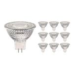 Confezione Multipack 10x Noxion Faretti LED GU5.3 MR16 4.4W 345lm 36D - 840 Bianco Freddo | Dimmerabile - Sostitutiva 35W Confezione Multipack 10x Noxion Faretti LED GU5.3 MR16 4.4W 345lm 36D - 840 Bianco Freddo | Dimmerabile - Sostitutiva 35W