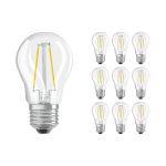 Confezione Multipack 10x Ledvance Classic LED E27 Sferica Filamento Chiara 1.5W 136lm - 827 Bianco Molto Caldo | Sostitutiva 15W Confezione Multipack 10x Ledvance Classic LED E27 Sferica Filamento Chiara 1.5W 136lm - 827 Bianco Molto Caldo | Sostitutiva 15W