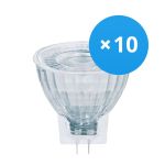 Confezione Multipack 10x Ledvance Performance Faretti LED Riflettore GU4 MR11 4.2W 345lm 36D - 827 Bianco Molto Caldo | Sostitutiva 35W Confezione Multipack 10x Ledvance Performance Faretti LED Riflettore GU4 MR11 4.2W 345lm 36D - 827 Bianco Molto Caldo | Sostitutiva 35W
