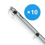 Confezione Multipack 10x Noxion Stagna LED Poseidon V3.0 18-30W 2340-4200lm - 830-865 CCT | 120cm - Cablaggio Entra/Esci (5x2.5mm2) Confezione Multipack 10x Noxion Stagna LED Poseidon V3.0 18-30W 2340-4200lm - 830-865 CCT | 120cm - Cablaggio Entra/Esci (5x2.5mm2)