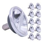 Confezione Multipack 10x Noxion Lucent Faretti LED AR70 BA15d 6W 350lm 36D - 927 Bianco Molto Caldo | Miglior Resa Cromatica - Dimmerabile - Sostitutiva 50W Confezione Multipack 10x Noxion Lucent Faretti LED AR70 BA15d 6W 350lm 36D - 927 Bianco Molto Caldo | Miglior Resa Cromatica - Dimmerabile - Sostitutiva 50W