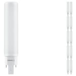 Confezione Multipack 10x Ledvance Dulux 7W - 830 Luce Calda | Sostitutiva 18W Confezione Multipack 10x Ledvance Dulux 7W - 830 Luce Calda | Sostitutiva 18W
