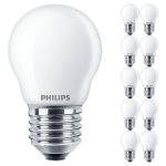 Confezione Multipack 10x Philips Master Value LED Lustre E27 Sferica Ghiaccio 3.4W 470lm - 927 Bianco Molto Caldo | Miglior resa cromatica - Dimmerabile - Sostitutiva 40W Confezione Multipack 10x Philips Master Value LED Lustre E27 Sferica Ghiaccio 3.4W 470lm - 927 Bianco Molto Caldo | Miglior resa cromatica - Dimmerabile - Sostitutiva 40W