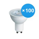 Confezione Multipack 100x Faretti LED GU10 PAR16 4W 345lm 36D - 827 Bianco Molto Caldo | Sostitua 50W Confezione Multipack 100x Faretti LED GU10 PAR16 4W 345lm 36D - 827 Bianco Molto Caldo | Sostitua 50W