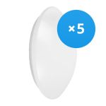 Confezione Multipack 5x Ledvance Surface Circolare 250 Bianca 13W 920lm - 830 Luce Calda | IP44 Confezione Multipack 5x Ledvance Surface Circolare 250 Bianca 13W 920lm - 830 Luce Calda | IP44