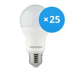 Confezione Multipack 25x Noxion Lucent Classic LED E27 Pera Ghiaccio 9.5W 1055lm - 840 Bianco Freddo | Sostitua 75W Confezione Multipack 25x Noxion Lucent Classic LED E27 Pera Ghiaccio 9.5W 1055lm - 840 Bianco Freddo | Sostitua 75W