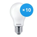 Confezione Multipack 10x Philips MASTER Value LED Bulbo E27 Pera Ghiaccio 11.2W 1521lm - 927 Bianco Molto Caldo | Miglior resa cromatica - Dimmerabile - Sostitua 100W Confezione Multipack 10x Philips MASTER Value LED Bulbo E27 Pera Ghiaccio 11.2W 1521lm - 927 Bianco Molto Caldo | Miglior resa cromatica - Dimmerabile - Sostitua 100W
