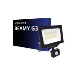 Noxion Proiettore LED Beamy G3 50W 5500lm 110D - 830 Luce Calda | IP65 - Sensore Di Movimento E Luce - Simmetrico Noxion Proiettore LED Beamy G3 50W 5500lm 110D - 830 Luce Calda | IP65 - Sensore Di Movimento E Luce - Simmetrico