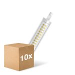Confezione Multipack 10x Osram Slim Line LED R7s 118mm 12W 1521lm - 827 Bianco Molto Caldo | Sostitutiva 100W Confezione Multipack 10x Osram Slim Line LED R7s 118mm 12W 1521lm - 827 Bianco Molto Caldo | Sostitutiva 100W