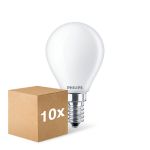 Confezione Multipack 10x Philips Master Value LED Lustre E14 Sferica Ghiaccio 3.4W 470lm - 927 Bianco Molto Caldo | Miglior Resa Cromatica - Dimmerabile - Sostitutiva 40W Confezione Multipack 10x Philips Master Value LED Lustre E14 Sferica Ghiaccio 3.4W 470lm - 927 Bianco Molto Caldo | Miglior Resa Cromatica - Dimmerabile - Sostitutiva 40W