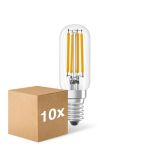 Confezione Multipack 10x Ledvance Special LED E14 Tubo one-handed Filamento Chiara 4.2W 470lm - 827 Bianco Molto Caldo | Sostitutiva 40W Confezione Multipack 10x Ledvance Special LED E14 Tubo one-handed Filamento Chiara 4.2W 470lm - 827 Bianco Molto Caldo | Sostitutiva 40W
