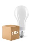 Confezione Multipack 10x Ledvance Classic LED E27 Pera Filamento Ghiaccio 18W 2452lm - 827 Bianco Molto Caldo | Dimmerabile - Sostitutiva 150W Confezione Multipack 10x Ledvance Classic LED E27 Pera Filamento Ghiaccio 18W 2452lm - 827 Bianco Molto Caldo | Dimmerabile - Sostitutiva 150W