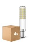 Confezione Multipack 4x Ledvance Special T Slim LED B15d Tubo one-handed Chiara 8W 1055lm - 827 Bianco Molto Caldo | Dimmerabile - Sostitutiva 75W Confezione Multipack 4x Ledvance Special T Slim LED B15d Tubo one-handed Chiara 8W 1055lm - 827 Bianco Molto Caldo | Dimmerabile - Sostitutiva 75W