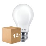 Confezione Multipack 12x Philips Master LED E27 Pera Filamento Ghiaccio 10.5W 1521lm - 922-927 Dim To Warm | Miglior Resa Cromatica - Dimmerabile - Sostitutiva 100W Confezione Multipack 12x Philips Master LED E27 Pera Filamento Ghiaccio 10.5W 1521lm - 922-927 Dim To Warm | Miglior Resa Cromatica - Dimmerabile - Sostitutiva 100W