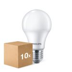 Confezione Multipack 10x Philips Corepro LED Bulbo E27 Pera Ghiaccio 4.9W 470lm - 827 Bianco Molto Caldo | Sostitutiva 40W Confezione Multipack 10x Philips Corepro LED Bulbo E27 Pera Ghiaccio 4.9W 470lm - 827 Bianco Molto Caldo | Sostitutiva 40W