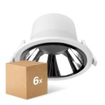 Confezione Multipack 6x Noxion Downlight LED Apollo V2.0 15-25W 1740-2960lm 60D - 830/840 CCT | 220mm - Ritaglio 200mm - Aluminium Riflettore Confezione Multipack 6x Noxion Downlight LED Apollo V2.0 15-25W 1740-2960lm 60D - 830/840 CCT | 220mm - Ritaglio 200mm - Aluminium Riflettore