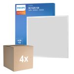 Confezione Multipack 4x Philips Pannello A LED CoreLine RC132V 26W 3600lm - 840 Bianco Freddo | 60x60cm - UGR <22 Confezione Multipack 4x Philips Pannello A LED CoreLine RC132V 26W 3600lm - 840 Bianco Freddo | 60x60cm - UGR <22