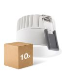 Confezione Multipack 10x Ledvance LED  SPOT DARKLIGHT Aluminium  8W 680lm 36D - 930 Luce Calda -  | Ritaglio 68mm - IP44 - Miglior Resa Cromatica -  Dimmerabile Confezione Multipack 10x Ledvance LED  SPOT DARKLIGHT Aluminium  8W 680lm 36D - 930 Luce Calda -  | Ritaglio 68mm - IP44 - Miglior Resa Cromatica -  Dimmerabile