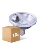 Confezione Multipack 10x Noxion Lucent Faretti LED AR70 BA15d 6W 350lm 36D - 927 Bianco Molto Caldo | Miglior Resa Cromatica - Dimmerabile - Sostitutiva 50W Confezione Multipack 10x Noxion Lucent Faretti LED AR70 BA15d 6W 350lm 36D - 927 Bianco Molto Caldo | Miglior Resa Cromatica - Dimmerabile - Sostitutiva 50W