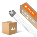 Confezione Multipack 4x Ledvance Stagna LED Stagna Slimvalue 50W 5500lm - 840 Bianco Freddo | 150cm  Confezione Multipack 4x Ledvance Stagna LED Stagna Slimvalue 50W 5500lm - 840 Bianco Freddo | 150cm