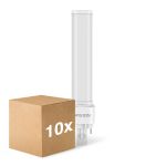 Confezione Multipack 10x Noxion Lucent PL-C LED 7.4W - 830 Luce Calda -  | Sostitutiva 26W Confezione Multipack 10x Noxion Lucent PL-C LED 7.4W - 830 Luce Calda -  | Sostitutiva 26W
