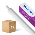 Confezione Multipack 4x Philips Stagna LED Ledinaire WT060C 46W 5600lm - 865 Luce Del Giorno | 150cm Confezione Multipack 4x Philips Stagna LED Ledinaire WT060C 46W 5600lm - 865 Luce Del Giorno | 150cm