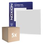Confezione Multipack 5x Noxion Pannello A LED Ecowhite V4.0 28W 3400lm - 865 Luce Del Giorno | 60x60cm - Philips driver Confezione Multipack 5x Noxion Pannello A LED Ecowhite V4.0 28W 3400lm - 865 Luce Del Giorno | 60x60cm - Philips driver
