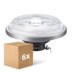 Confezione Multipack 6x Philips MASTER Faretti LED G53 AR111 14.8W 875lm 24D - 930 Luce Calda -  | Miglior Resa Cromatica - Dimmerabile - Sostitutiva 75W Confezione Multipack 6x Philips MASTER Faretti LED G53 AR111 14.8W 875lm 24D - 930 Luce Calda -  | Miglior Resa Cromatica - Dimmerabile - Sostitutiva 75W