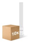 Confezione Multipack 10x Noxion Lucent PL-S LED 6W - 840 Bianco Freddo | Sostitutiva 11W Confezione Multipack 10x Noxion Lucent PL-S LED 6W - 840 Bianco Freddo | Sostitutiva 11W