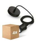 Confezione Multipack 4x Philips Cord Vintage Nero Confezione Multipack 4x Philips Cord Vintage Nero