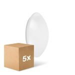 Confezione Multipack 5x Ledvance Surface Circolare 250 Bianca 13W 920lm - 830 Luce Calda -  | con Sensor - IP44 - Sostitutiva 2x13W Confezione Multipack 5x Ledvance Surface Circolare 250 Bianca 13W 920lm - 830 Luce Calda -  | con Sensor - IP44 - Sostitutiva 2x13W