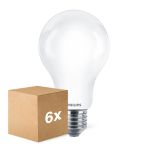 Confezione Multipack 6x Philips Corepro LED Bulbo E27 Pera Ghiaccio 17.5W 2452lm - 827 Bianco Molto Caldo | Sostitutiva 150W Confezione Multipack 6x Philips Corepro LED Bulbo E27 Pera Ghiaccio 17.5W 2452lm - 827 Bianco Molto Caldo | Sostitutiva 150W