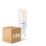 Confezione Multipack 12x Philips CorePro LED Capsule G9 Ghiaccio 4W 480lm - 827 Bianco Molto Caldo | Dimmerabile - Sostitutiva 40W Confezione Multipack 12x Philips CorePro LED Capsule G9 Ghiaccio 4W 480lm - 827 Bianco Molto Caldo | Dimmerabile - Sostitutiva 40W