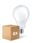 Confezione Multipack 6x Philips Corepro LED Bulbo E27 Pera Ghiaccio 23W 3452lm - 840 Bianco Freddo | Sostitutiva 200W Confezione Multipack 6x Philips Corepro LED Bulbo E27 Pera Ghiaccio 23W 3452lm - 840 Bianco Freddo | Sostitutiva 200W