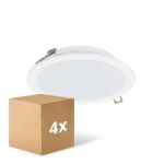 Confezione Multipack 4x Philips Downlight LED Lediniare DN065B Meta lBianca 12W 1200lm 110D - 830-840-865 CCT | 175mm - Ritaglio 150mm - IP20 Confezione Multipack 4x Philips Downlight LED Lediniare DN065B Meta lBianca 12W 1200lm 110D - 830-840-865 CCT | 175mm - Ritaglio 150mm - IP20