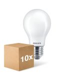Confezione Multipack 10x Philips Corepro LED Bulbo E27 Pera Ghiaccio 8.5W 1055lm - 827 Bianco Molto Caldo | Sostitutiva 75W Confezione Multipack 10x Philips Corepro LED Bulbo E27 Pera Ghiaccio 8.5W 1055lm - 827 Bianco Molto Caldo | Sostitutiva 75W