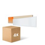 Confezione Multipack 4x Ledvance Pannello A LED Compact Aluminium Bianca 33W 3630lm - 840 Bianco Freddo | 120x30cm - UGR < 19 Confezione Multipack 4x Ledvance Pannello A LED Compact Aluminium Bianca 33W 3630lm - 840 Bianco Freddo | 120x30cm - UGR < 19