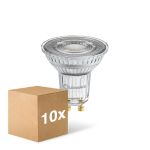 Confezione Multipack 10x Ledvance LED PAR16 GU10 Riflettore 7W 575lm 60D - 930 Luce Calda -  | Miglior Resa Cromatica - Dimmerabile - Sostitutiva 80W Confezione Multipack 10x Ledvance LED PAR16 GU10 Riflettore 7W 575lm 60D - 930 Luce Calda -  | Miglior Resa Cromatica - Dimmerabile - Sostitutiva 80W