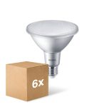 Confezione Multipack 6x Philips CorePro LED Bulbo Riflettore E27 PAR38 9W 750lm 25D - 927 Bianco Molto Caldo | Miglior Resa Cromatica - Sostitutiva 60W Confezione Multipack 6x Philips CorePro LED Bulbo Riflettore E27 PAR38 9W 750lm 25D - 927 Bianco Molto Caldo | Miglior Resa Cromatica - Sostitutiva 60W