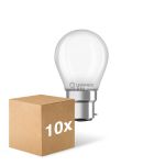 Confezione Multipack 10x Ledvance Classic LED B22d Pera Ghiaccio 4W 470lm - 827 Bianco Molto Caldo | Sostitutiva 40W Confezione Multipack 10x Ledvance Classic LED B22d Pera Ghiaccio 4W 470lm - 827 Bianco Molto Caldo | Sostitutiva 40W
