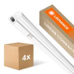 Confezione Multipack 4x Ledvance Reglette LED Linear Compact Interruttore 14W 1500lm - 840 Bianco Freddo | 120cm Confezione Multipack 4x Ledvance Reglette LED Linear Compact Interruttore 14W 1500lm - 840 Bianco Freddo | 120cm