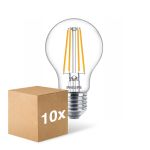 Confezione Multipack 10x Philips Corepro LED Bulbo E27 Pera Chiara 8.5W 1055lm - 827 Bianco Molto Caldo | Sostitutiva 75W Confezione Multipack 10x Philips Corepro LED Bulbo E27 Pera Chiara 8.5W 1055lm - 827 Bianco Molto Caldo | Sostitutiva 75W